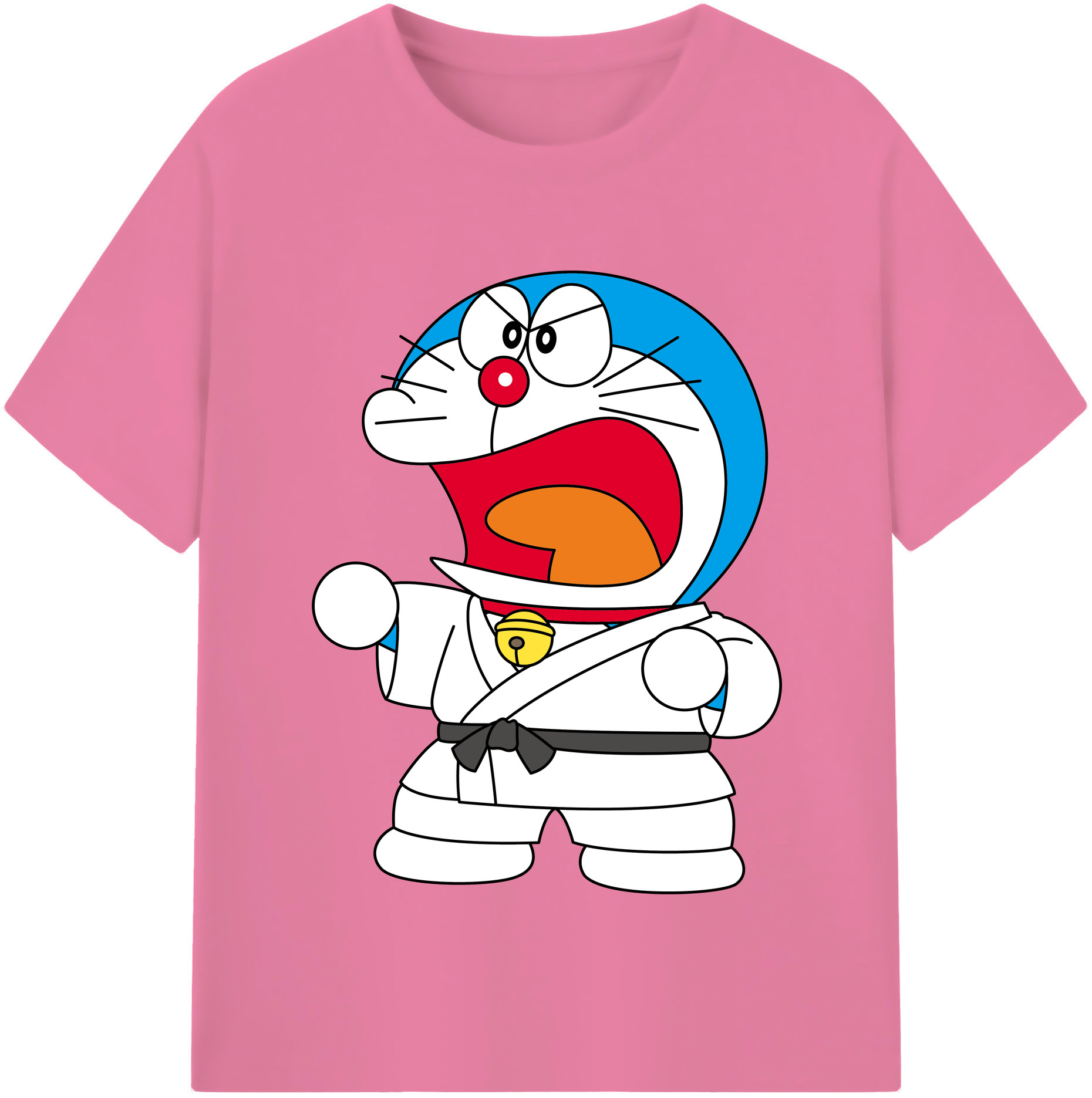 （画像用） ドラえもん Doraemon 綿100％半袖Tシャツ（フロントプリント）
